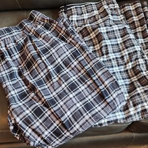 2 pairs of pajama pants